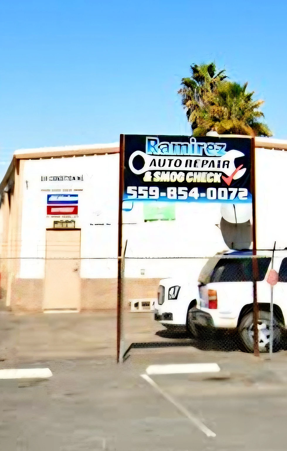 Ramirez Auto Repair & Smog Check sign